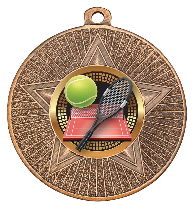 ME306B-B18 Tennis Bronze Medal 5cm