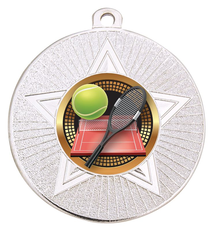 ME306S-B18 Tennis Silver Medal 5cm