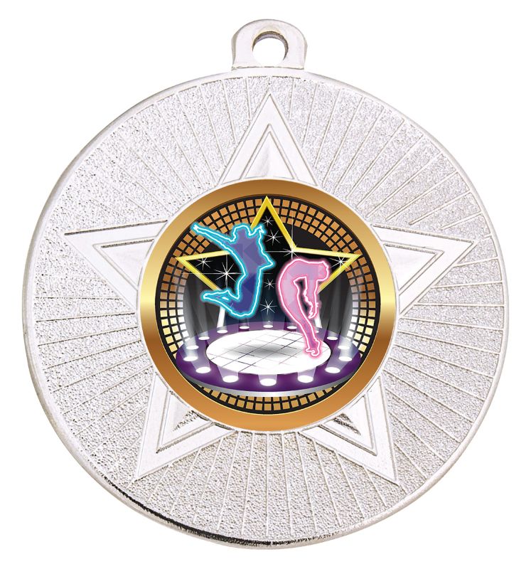 ME306S-B32 Dance Silver Medal 5cm