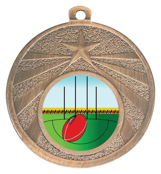 ME308B-K20 Footy Bronze Medal 5cm