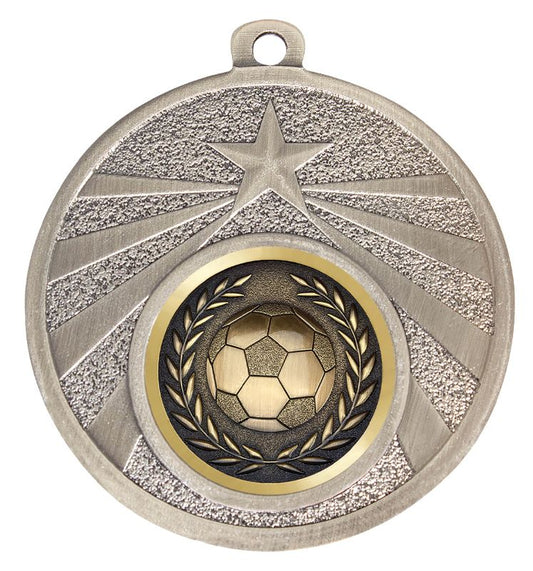 ME308S-B80 Football Silver Medal 5cm