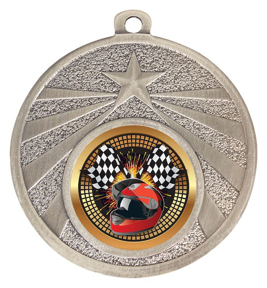 ME308S-B84 Motorsport Silver Medal 5cm
