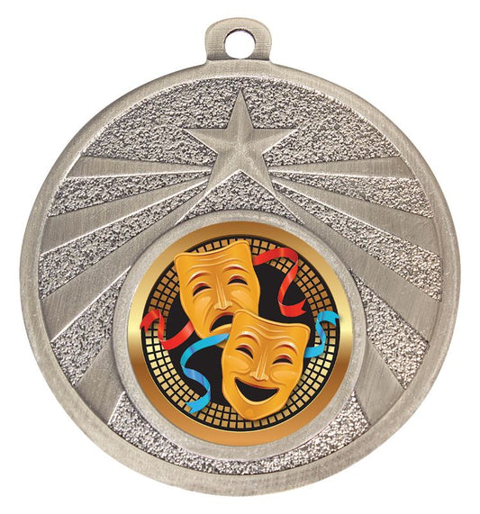 ME308S-B94 Drama Silver Medal 5cm