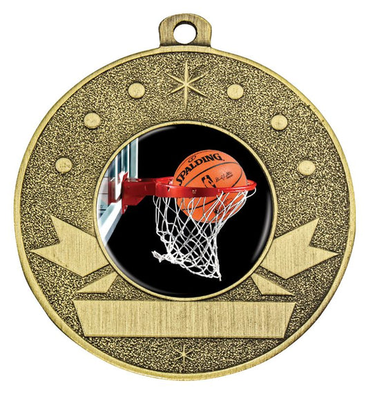 ME309G-C601 Basketball Gold Medal 5cm