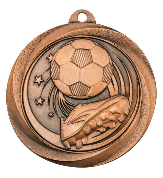 ME904B Football Econo Medal Bronze 5cm