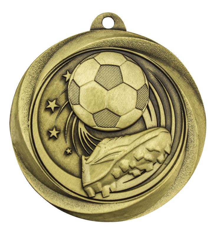 ME904G Football Econo Medal Gold 5cm