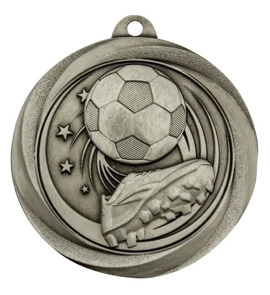 ME904S Football Econo Medal Silver 5cm