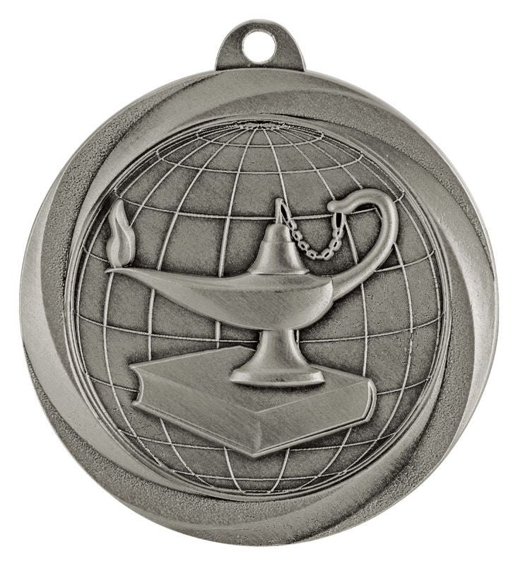 ME905S Academic Econo Medal Silver 5cm