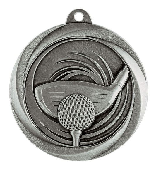 ME909S Golf Econo Medal Silver 5cm