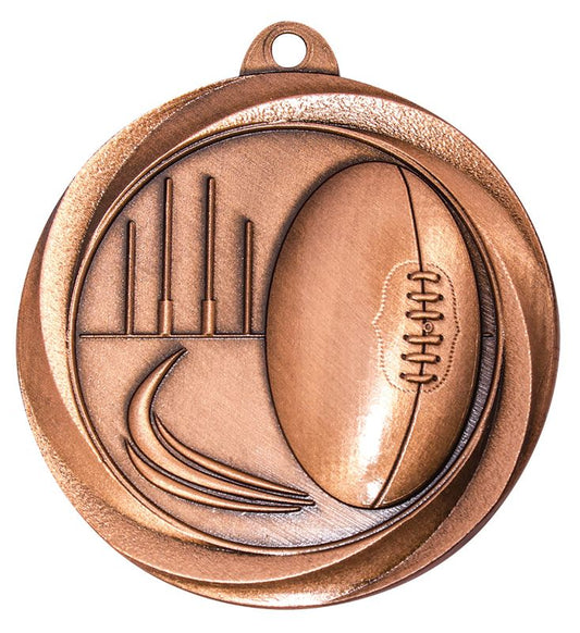 ME912B Footy Econo Medal Bronze 5cm