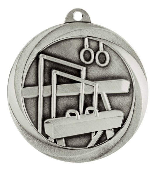 ME914S Gymnastics Econo Medal Silver 5cm