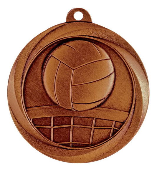 ME915B Volleyball Econo Medal Bronze 5cm