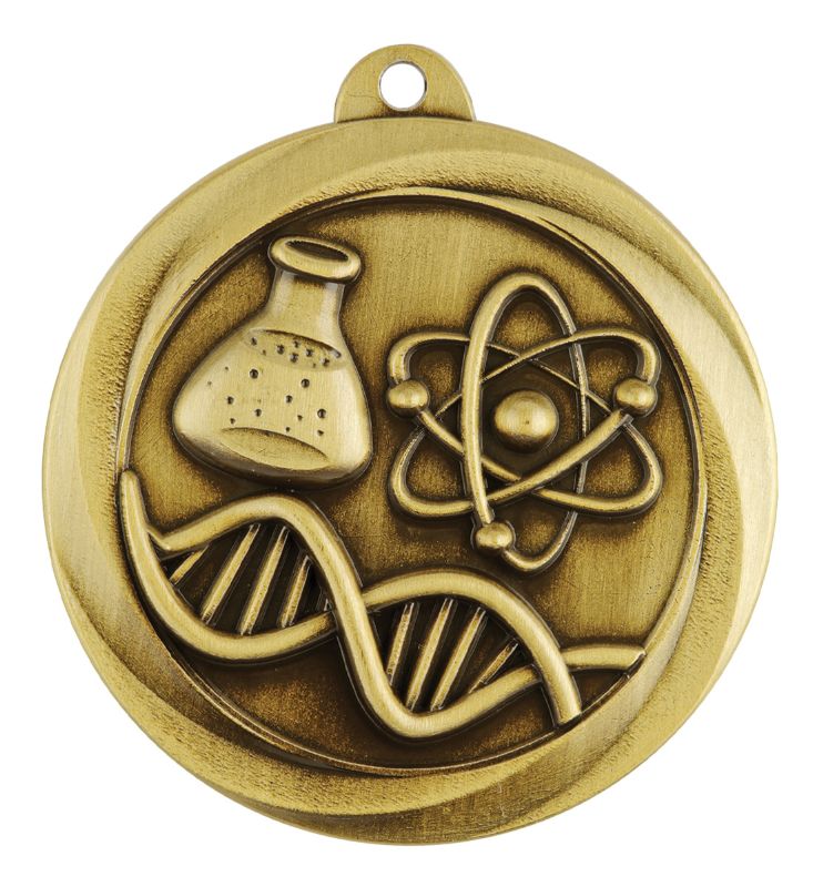 ME919G Science Econo Medal Gold 5cm