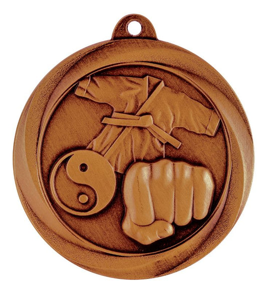 ME923B Martial Arts Econo Medal Bronze 5cm