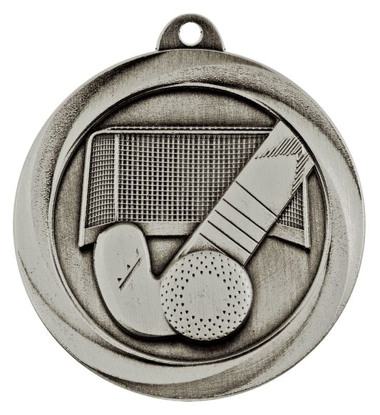 ME929S Hockey Econo Medal Silver 5cm