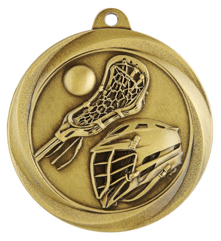 ME963G Lacrosse Econo Medal Gold 5cm