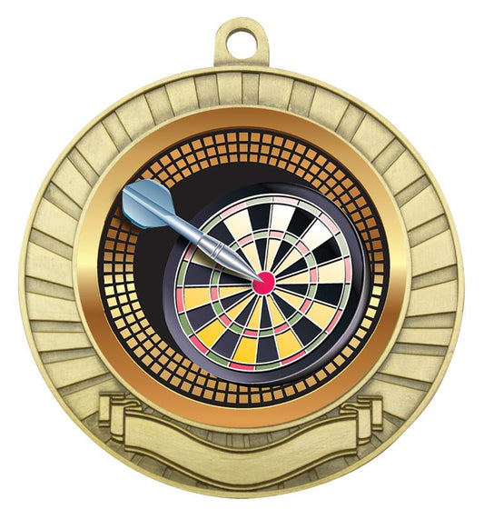 MES238G Eco Scroll Darts Gold 7cm