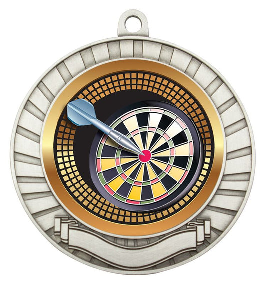 MES238S Eco Scroll Darts Silver 7cm
