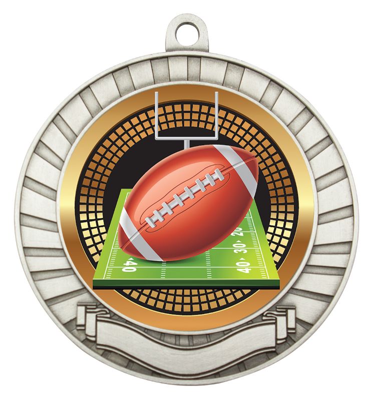 MES255S Eco Scroll Gridiron Silver 7cm