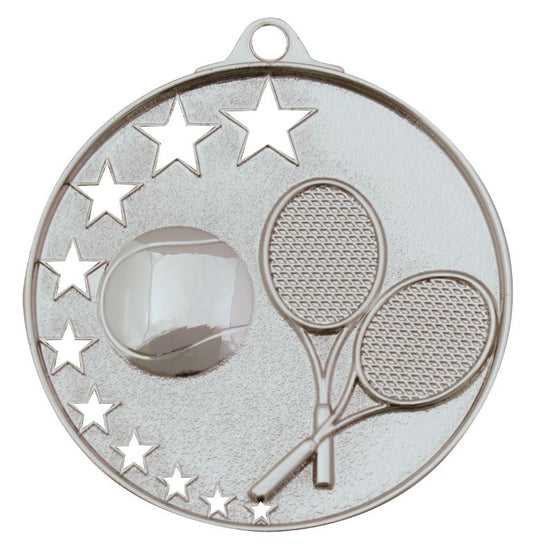 MH918S Tennis Stars Medal Silver 5.2cm
