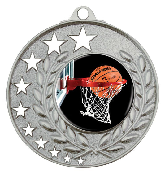 MH950S-C601 Basketball Silver Medal 5.2cm
