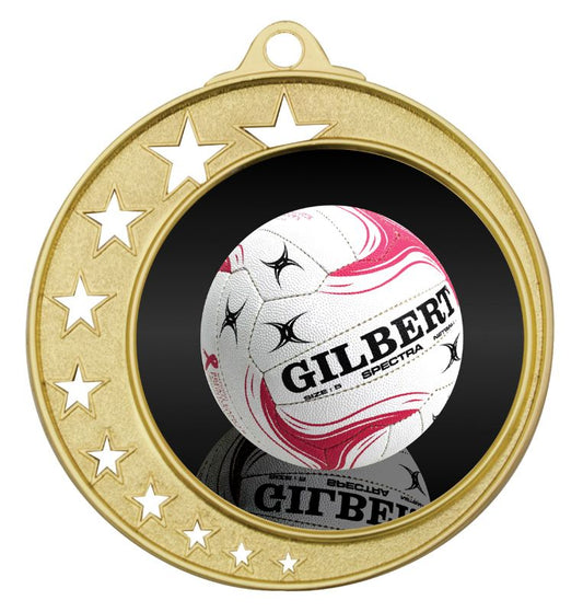 MH970G-C911 Netball Gold Medal 7cm