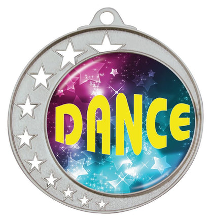 MH970S-C324 Dance Silver Medal 7cm
