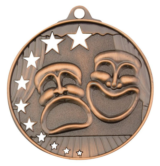MH994B Drama Stars Medal Bronze 5.2cm