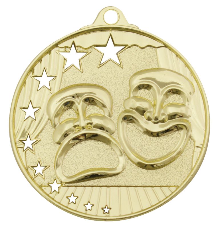 MH994G Drama Stars Medal Gold 5.2cm