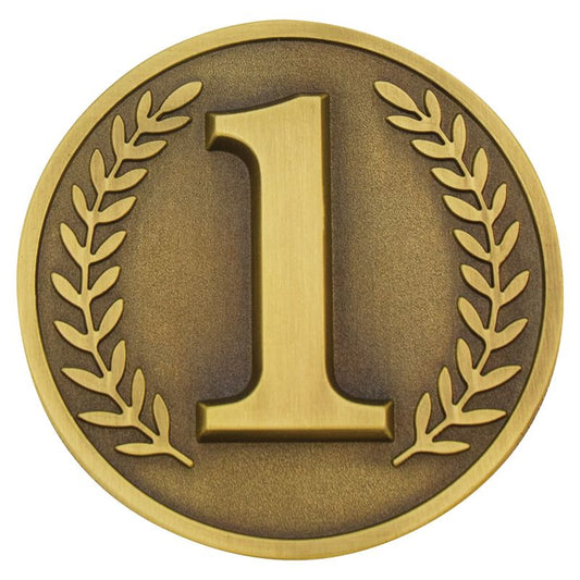 MJ01G First Place Prestige Medal 6cm