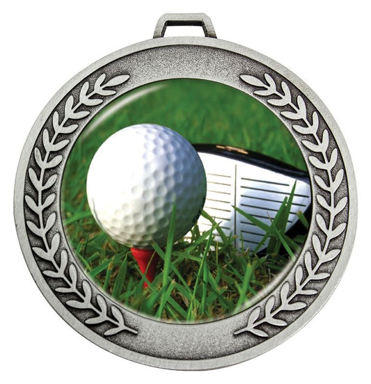 MJ50S-C171 Prestige Golf Medal Silver 7cm