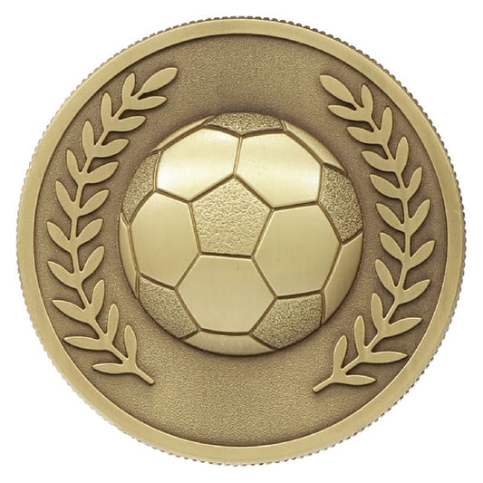 MJ80G Football Prestige Medal 6cm