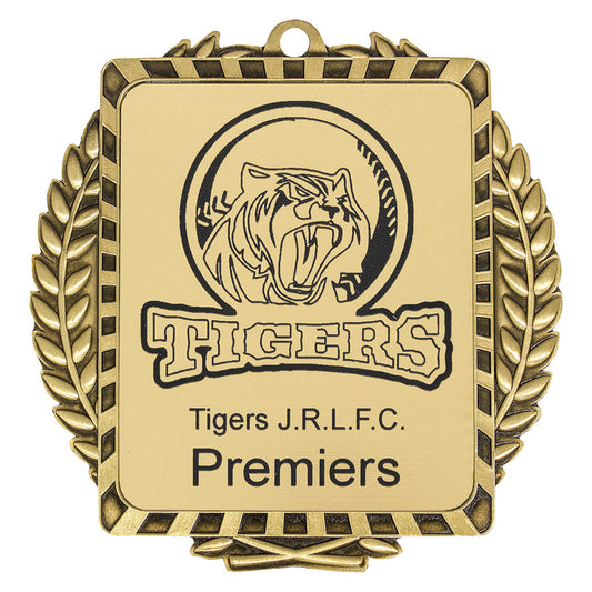 ML-ENG Lynx Wreath Medal 90mm