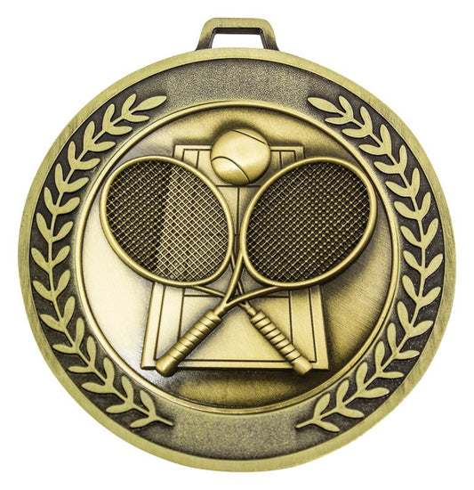 MMJ518G Prestige Tennis Gold Medal 7cm