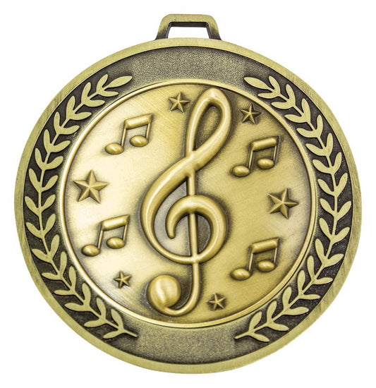 MMJ521G Prestige Music Gold Medal 7cm