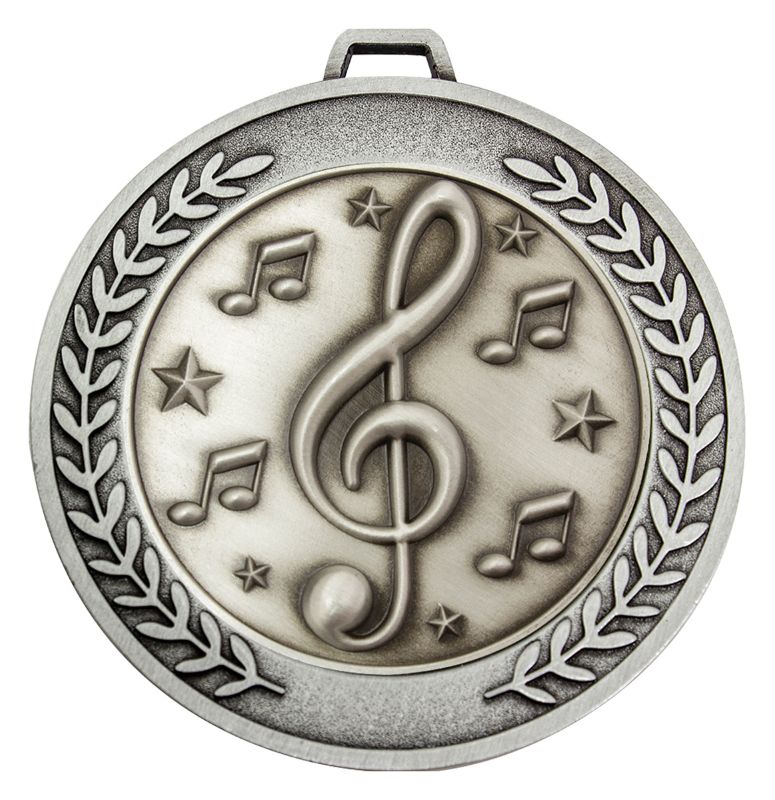 MMJ521S Prestige Music Silver Medal 7cm