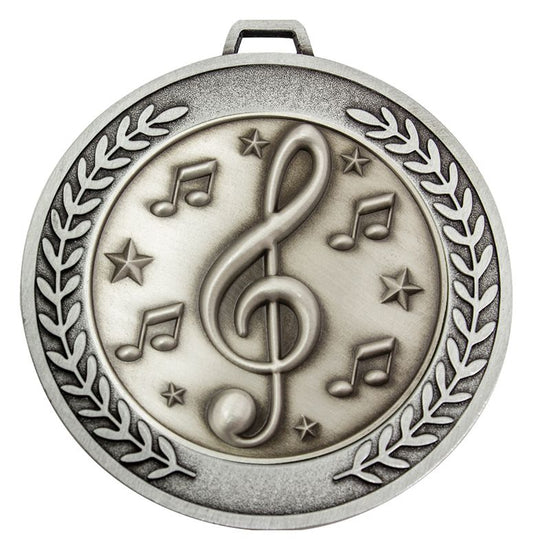 MMJ521S Prestige Music Silver Medal 7cm