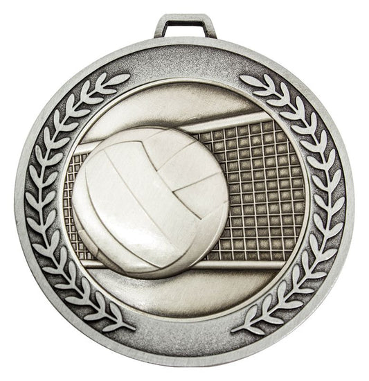 MMJ527S Prestige Volleyball Silver Medal 7cm