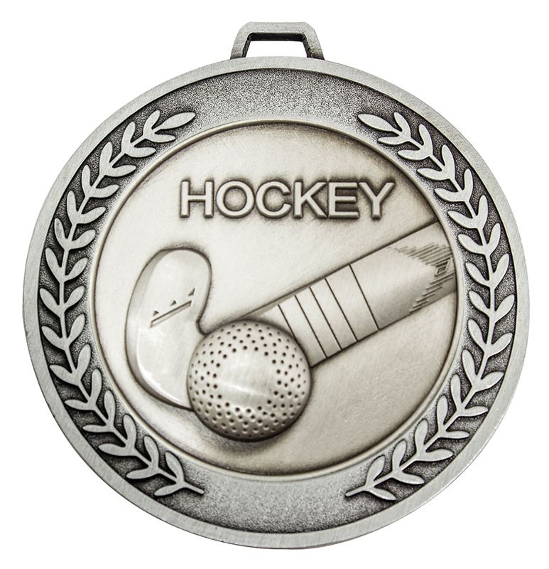 MMJ544S Prestige Hockey Silver Medal 7cm