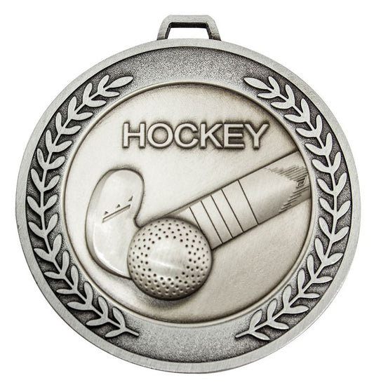 MMJ544S Prestige Hockey Silver Medal 7cm