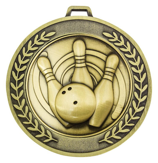 MMJ552G Prestige Tenpin Gold Medal 7cm