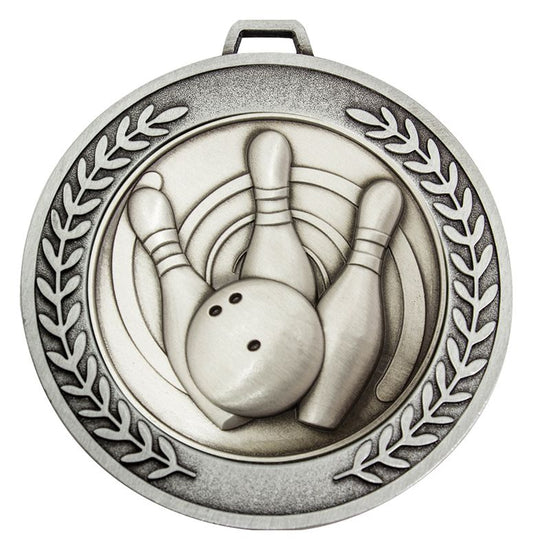 MMJ552S Prestige Tenpin Silver Medal 7cm