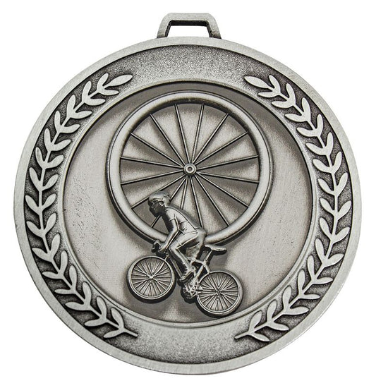 MMJ564S Prestige Cycling Silver Medal 7cm