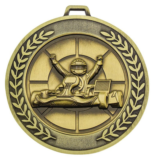 MMJ565G Prestige Go Kart Gold Medal 7cm