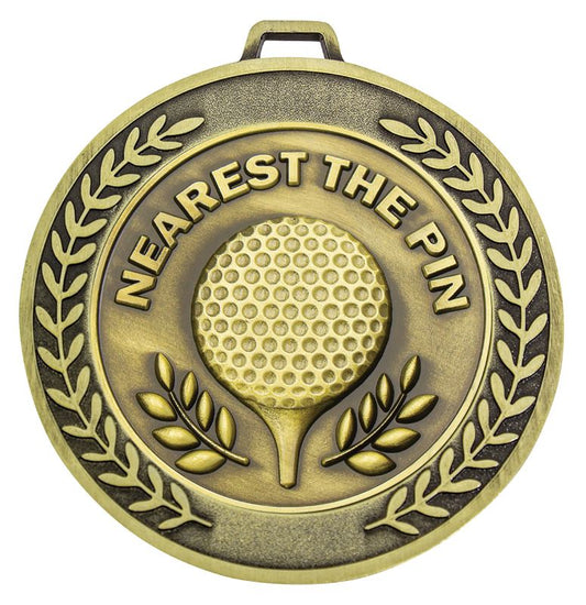 MMJ568G Prestige Nearest the Pin Gold Medal 7cm