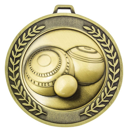 MMJ583G Prestige Bowls Gold Medal 7cm