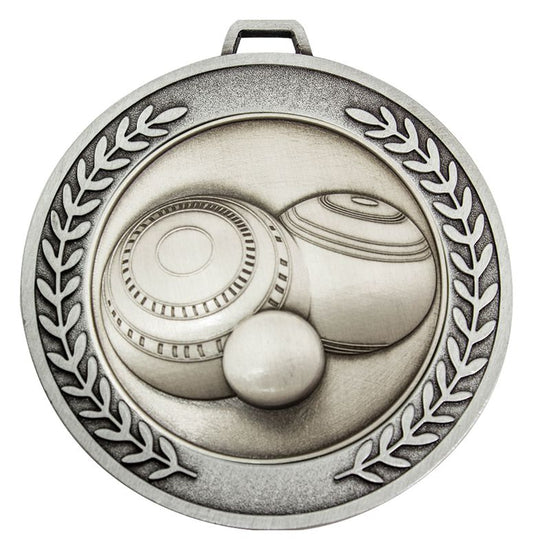 MMJ583S Prestige Bowls Silver Medal 7cm