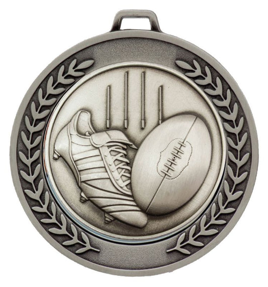 MMJ588S Prestige Aussie Rules Silver Medal 7cm