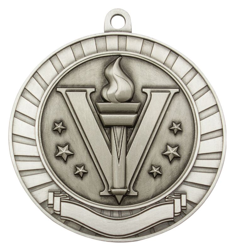 MMY200S Eco Scroll Victory Silver Medal 7cm