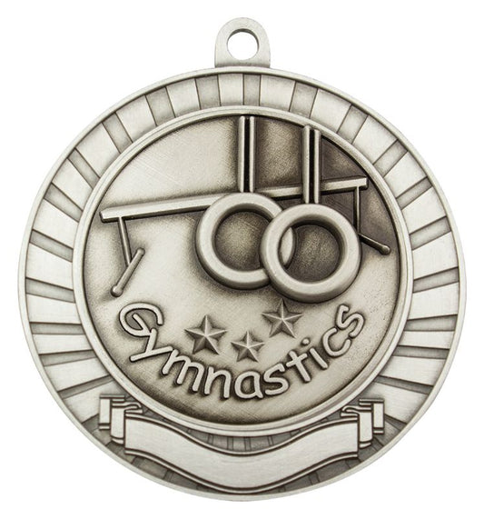MMY214S Eco Scroll Gymnastics Silver 7cm